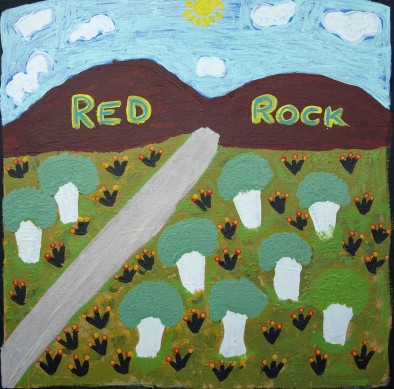 Red Rock by Lizzie' Elizabeth Boko