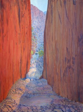 Stanley Chasm – West MacDonnell Ranges by Douglas Kwarlpe 