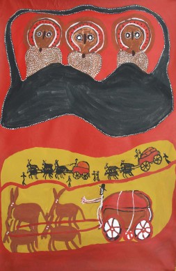 Donkey Wagons and Wandjinas by Jack Dale Mengenen