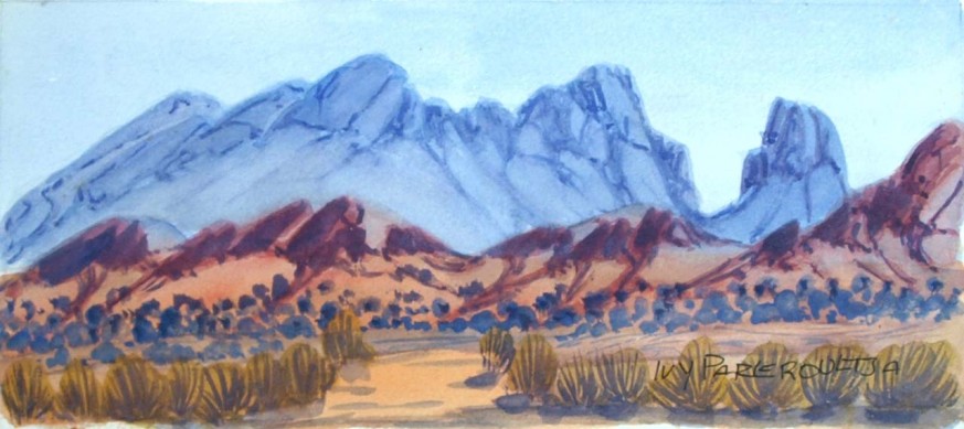 Mount Sonder by Ivy Pareroultja