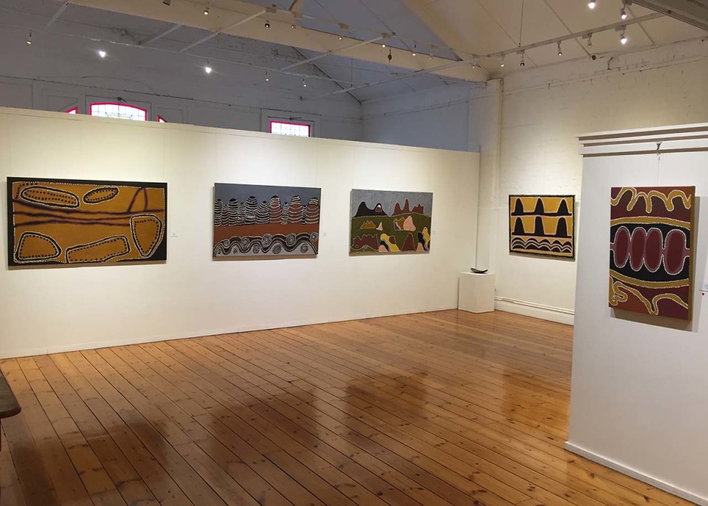 Curating An Aboriginal Art Exhibition at Japingka