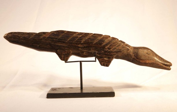 Crocodile Totem by Timor Carving