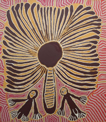 The Witch Doctor and the Windmill by Linda Syddick Napaltjarri