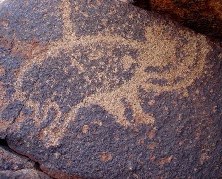 Petroglyph Burrup Peninsula Pilbara