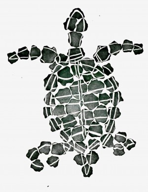 Waru Kuial – Turtle Rocks by Dennis Nona