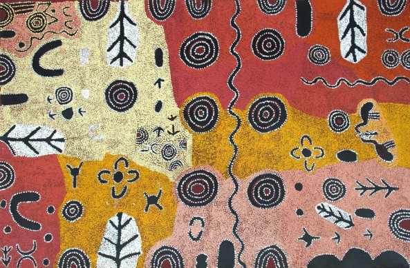 Kalaya Tjina – Emu Footprints by Alec Baker