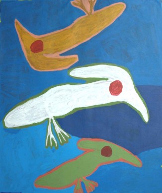 Three Birds by Peggy Jones