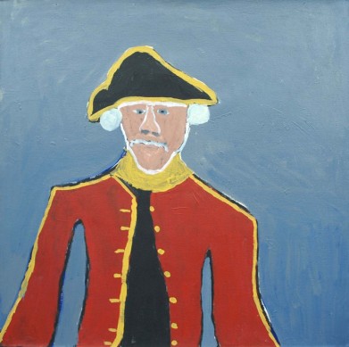 Captain Cook by Vincent Namatjira