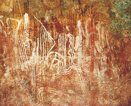Aboriginal Rock Art at Walga Rock
