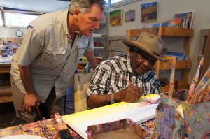Bill Benn, Artist with Adrian Newstead, Author