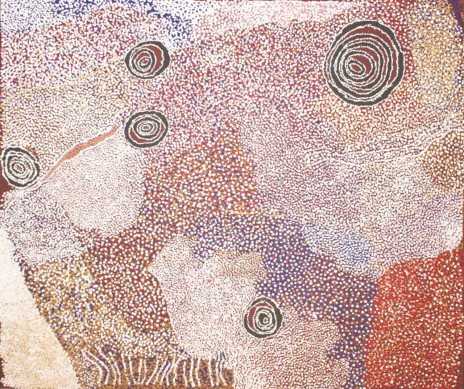 Rockholes and Country around the Olgas by Bill Whiskey Tjapaltjarri  
