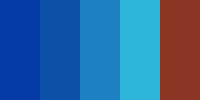 Blue-006870-Palette