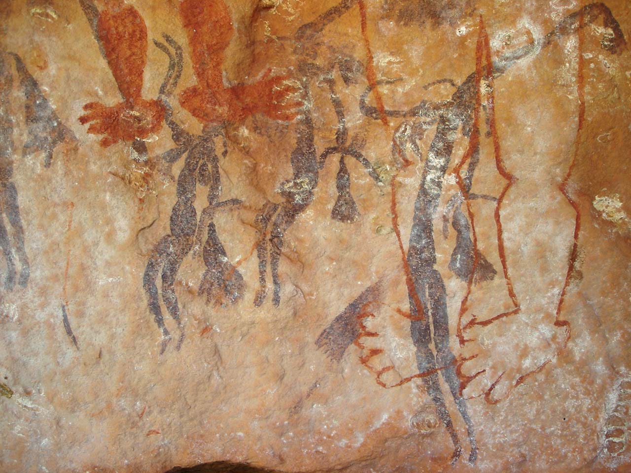 Tradita aborigjene e piktures ne shpella qe verteton lashtesine e ketij populli