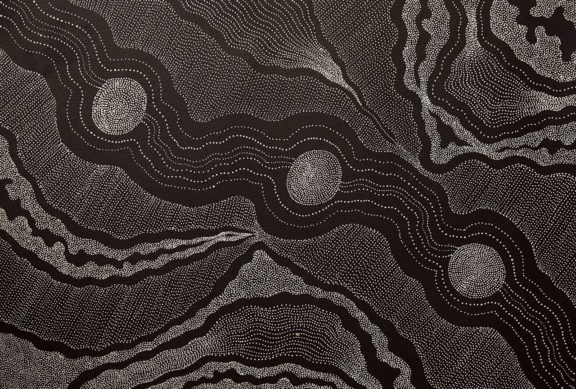 Black and White Aboriginal Art Paintings at Japingka Gallery