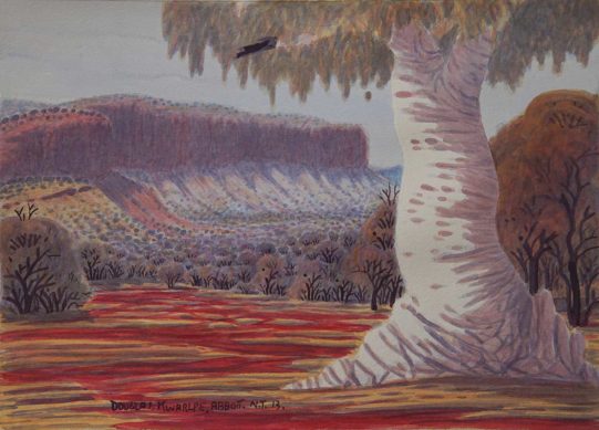 West MacDonnell Ranges, NT by Douglas Abbott