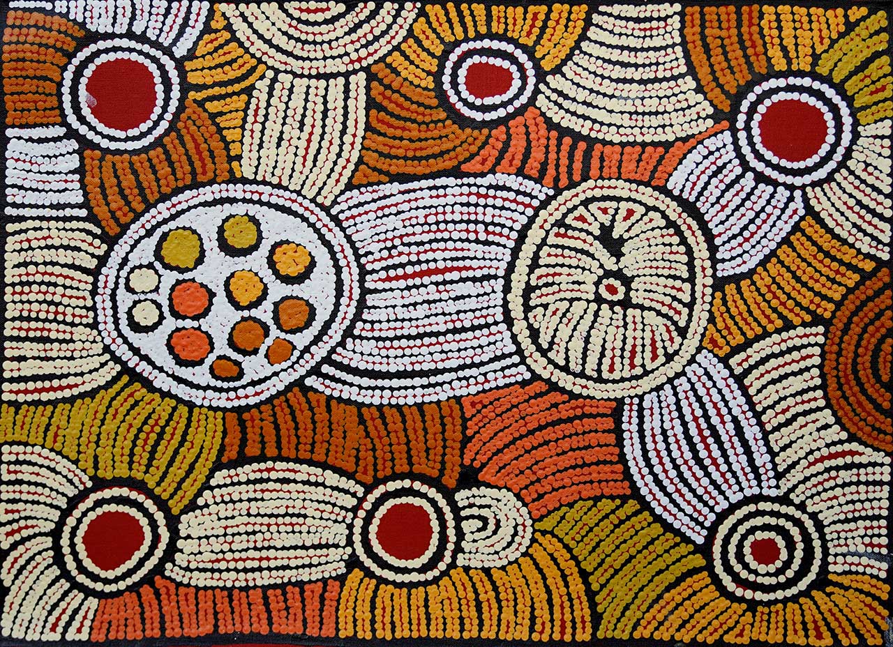 Aboriginal Dot Art Paintings From Australia Buy Online At Japingka