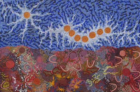 Grandmothers Country – Seven Sisters Dreaming by Gabriella Possum Nungurrayi