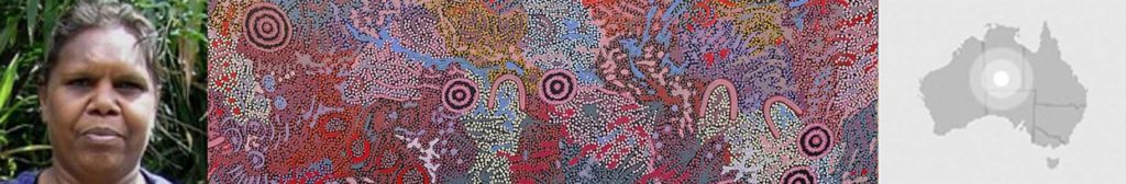 Gabriella-Possum-Nungurrayi-Aboriginal-Artist-Art-Map