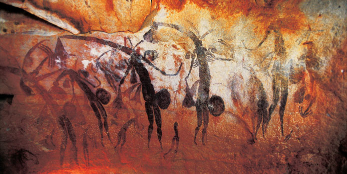 aboriginal cave paintings