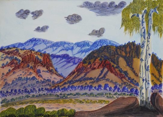 Going towards Ormiston Gorge by Ivy Pareroultja