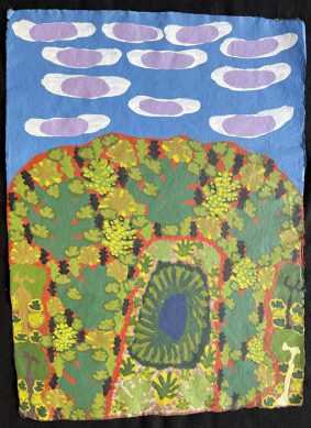South of Browns Bore by Daisy Jugadai Napaltjarri