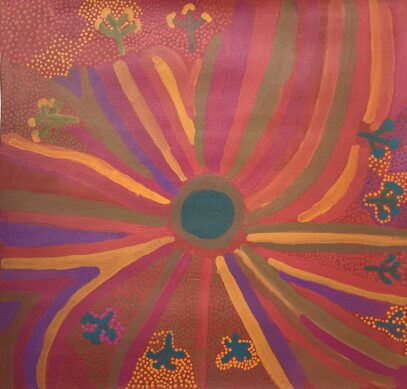 Yurlpu Waterhole by Rosie Goodjie