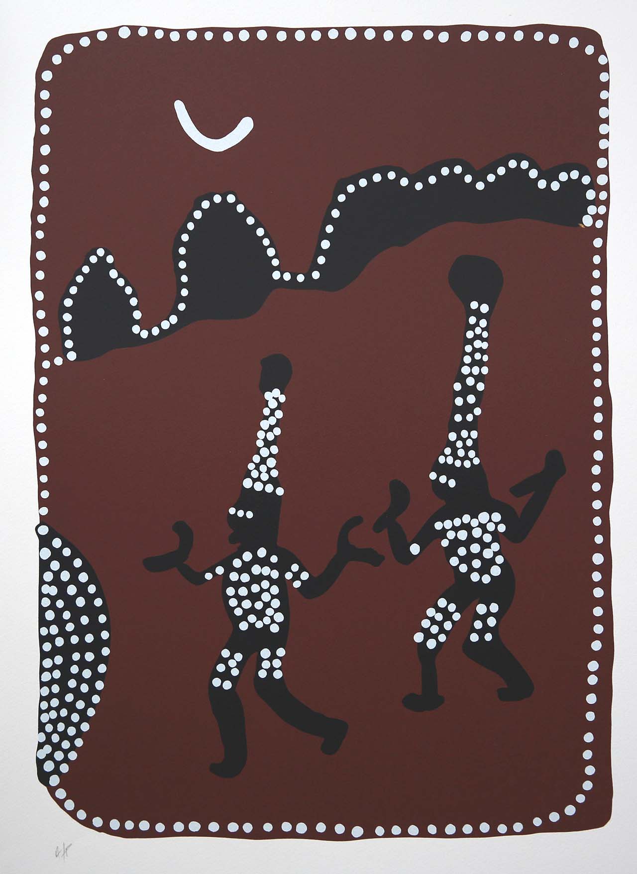 Jack Britten Paintings - Traditional Aboriginal Art - Japingka Gallery