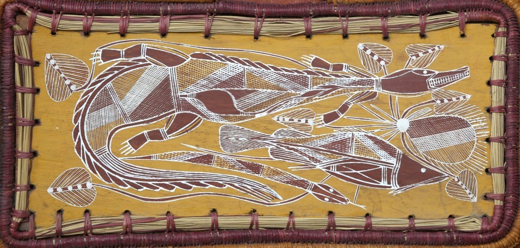 Aboriginal Crocodile Art - Japingka Aboriginal Art Gallery
