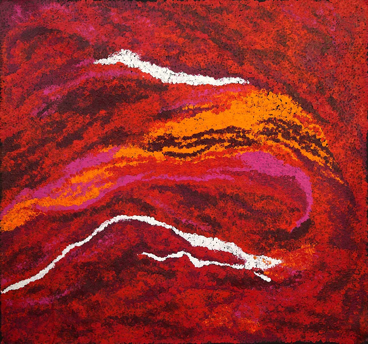 Wind Dreaming Aboriginal Painting