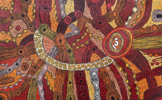 Minma Marlilu Tjukurrpa by Clarise Tunkin