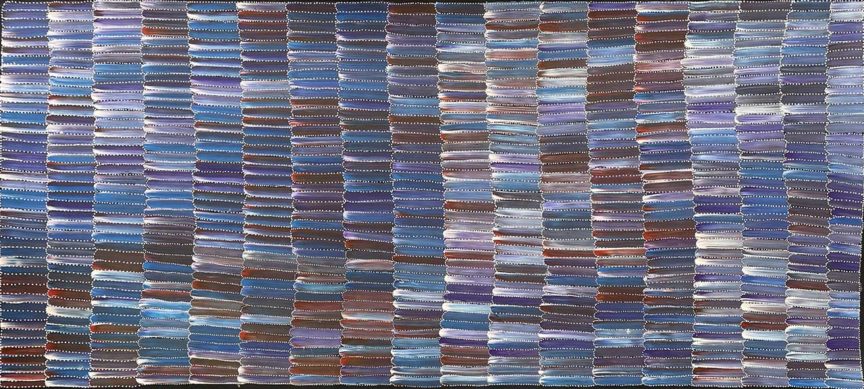 Bush Yam by Jeannie Mills Pwerle