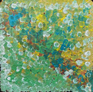 Bush Plum Dreaming by Belinda Golder Kngwarreye