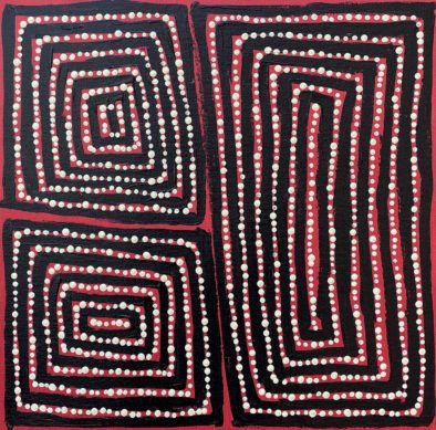 Tingari by Thomas Tjapaltjarri & Joylene Reid