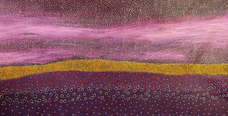 Sunset, Gascoyne Wildflower Country by Sonya Edney