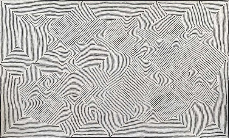 Black and White Aboriginal Art For Sale - Japingka Gallery
