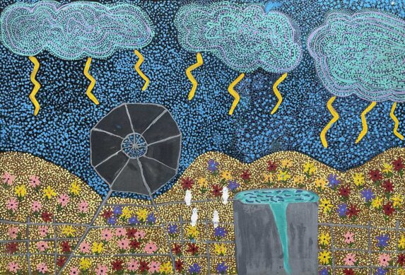 Thunderstorm at the Bore by Rekisha Morrison 
