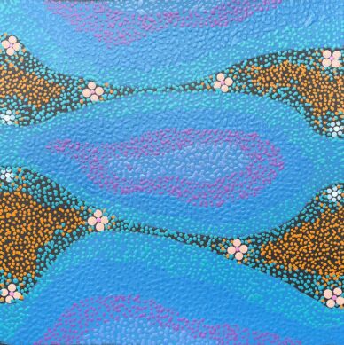 Kapi Piti – Waterhole by Andrew Tjupurrula Highfold