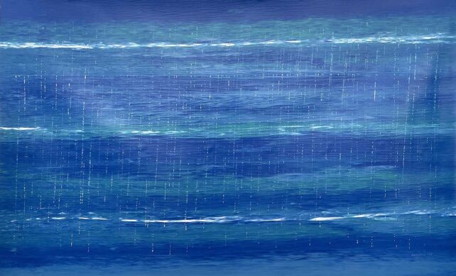 Stinging Rain at Sea by Rosella Namok