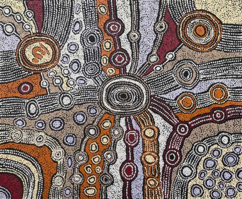 Minyma Marlilu Tjukurrpa by Clarise Tunkin