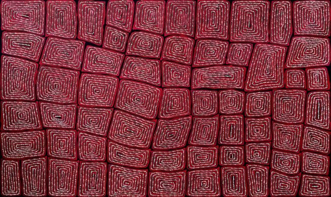 Tingari by Thomas Tjapaltjarri & Joylene Reid 