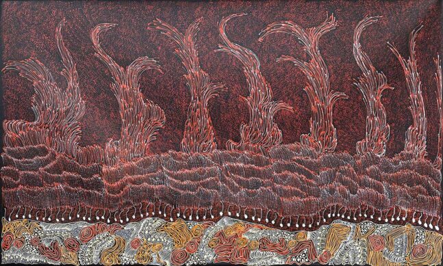 Waru Tjukurrpa – Fire Dreaming by Jorna Newberry