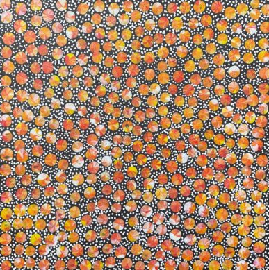 Pencil Yam Seed by Eileen Bird Kngwarreye