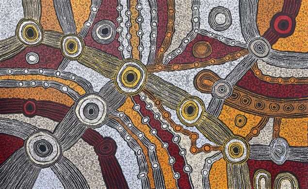 Minyma Marlilu Tjukurrpa by Clarise Tunkin