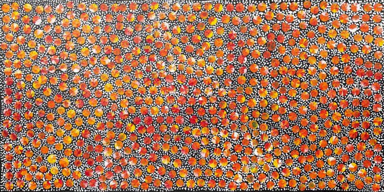 Pencil Yam Seed by Eileen Bird Kngwarreye