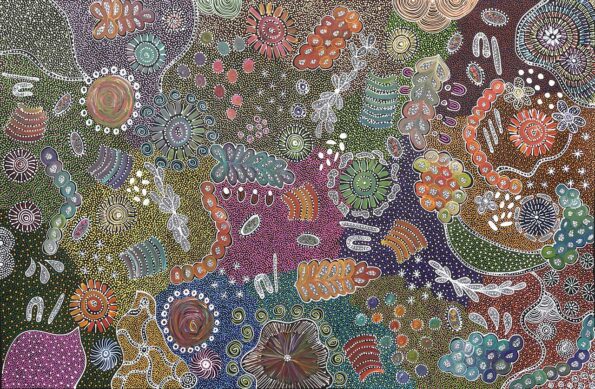 Bush Yam – My Country by Janet Golder Kngwarreye