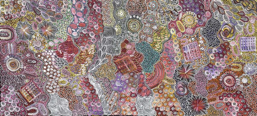 Bush Yam – My Country by Janet Golder Kngwarreye