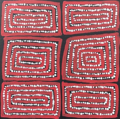 Tingari by Thomas Tjapaltjarri & Joylene Reid