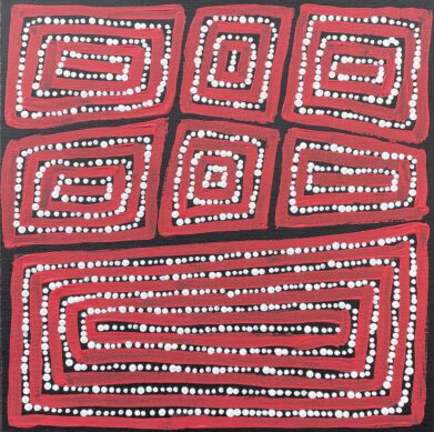 Tingari by Thomas Tjapaltjarri & Joylene Reid