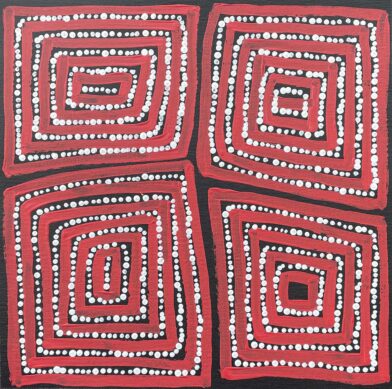 Tingari by Thomas Tjapaltjarri & Joylene Reid