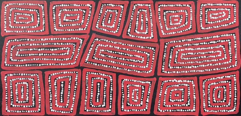 Tingari by Thomas Tjapaltjarri & Joylene Reid